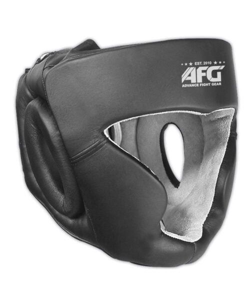 Boxing Head Guard Made of leather (AF-220/HG)