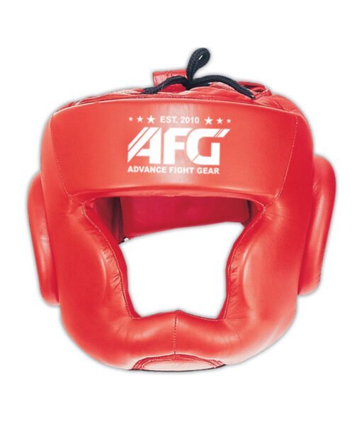 Boxing Head Guard Made of leather (AF-221/HG)