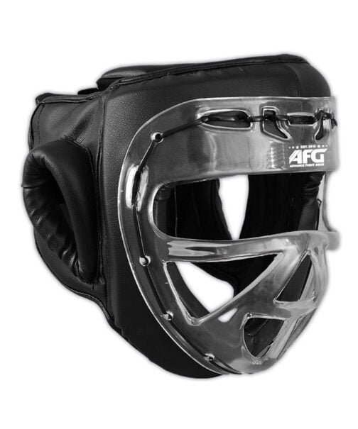 Boxing Head Guard Made of leather (AF-218/HG)